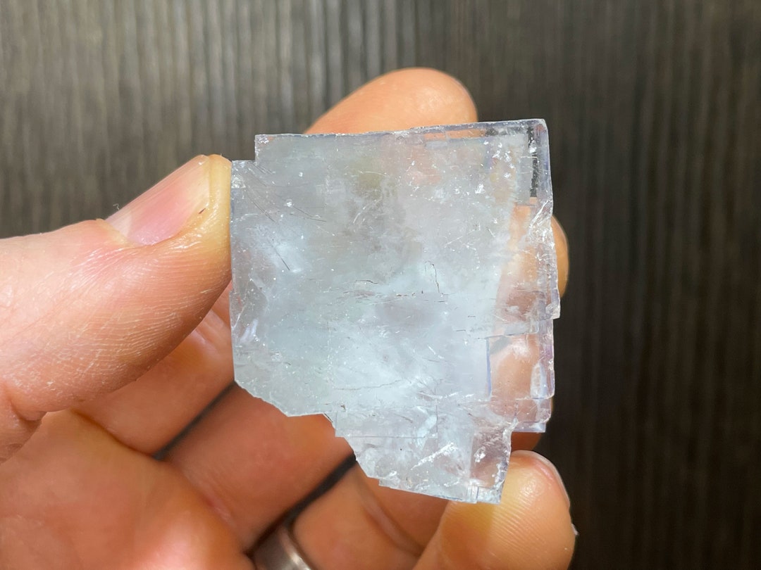 Light Blue Cubic Fluorite Crystal From the Yaogangxian Mine - From Old ...