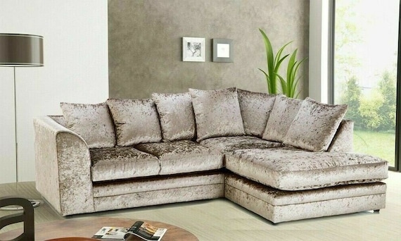 Crushed velvet 2024 snuggle chair
