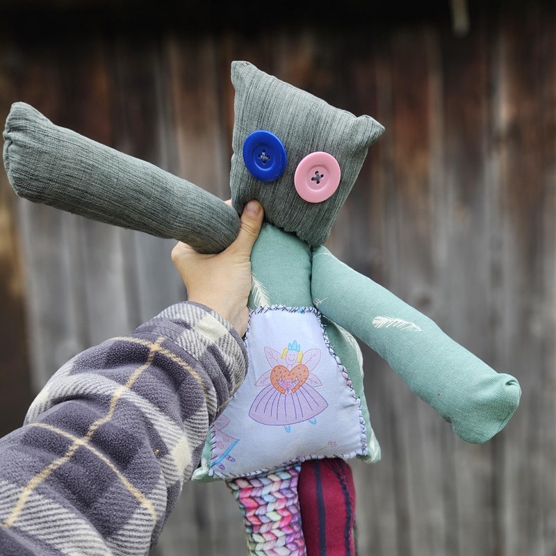 Robot Plush - Etsy