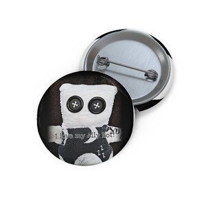 Robot Pins Cute Pins Unique Robot pins Ally Bots Cool Pins For Back Pack Collectible Pins Back To School Gifts For Kids