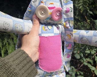 Handmade Stuffed Robot Doll, One-of-a-Kind Plush Toy valentines day gifts plushies Mystery toys