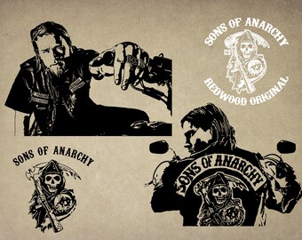 Sons Of Anarchy Svg Etsy