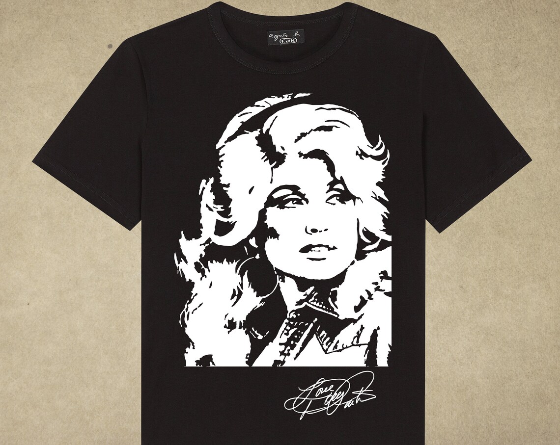 Digital SVG PNG JPG Dolly Parton silhouette vector Etsy