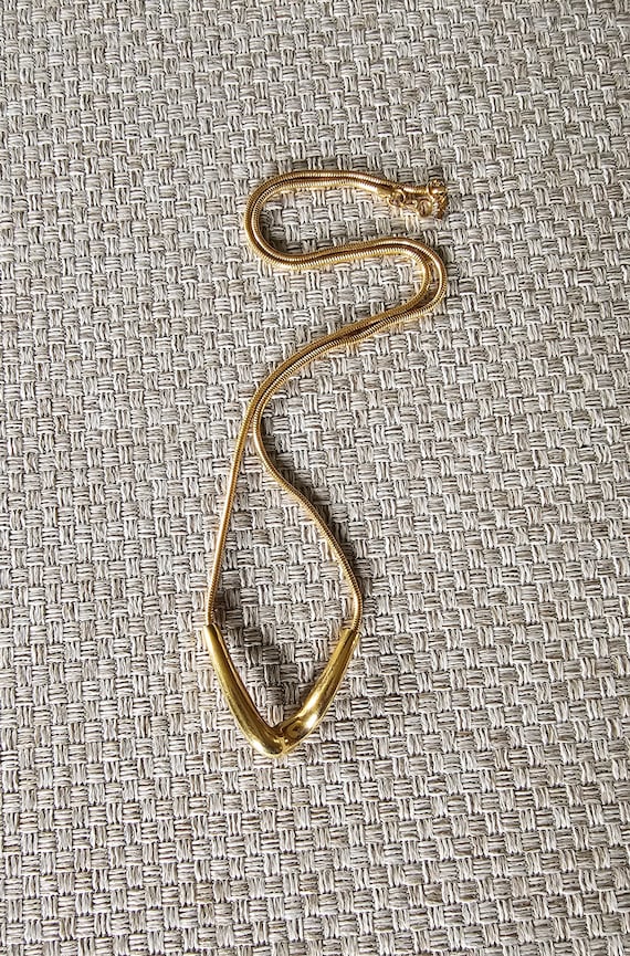 Vintage Trifari Gold Tone Necklace