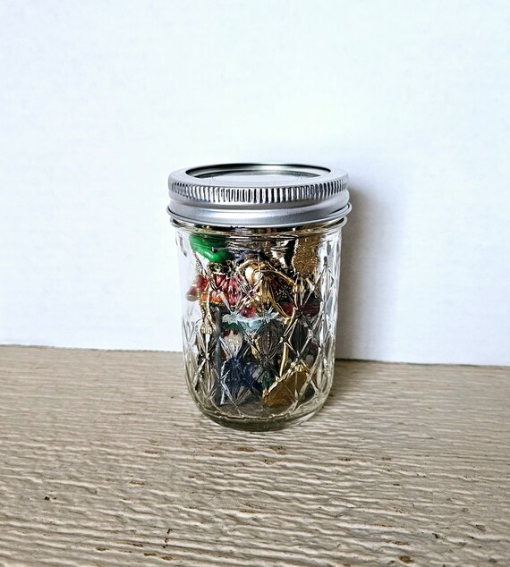 Mystery Jewelry Jar Full of Vintage to Now Brooch… - image 8
