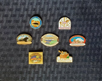 Vintage to Now Pins State City Country Destination Travel Souvenir Pins Lapel Pins Hat Pins Collectible Pins