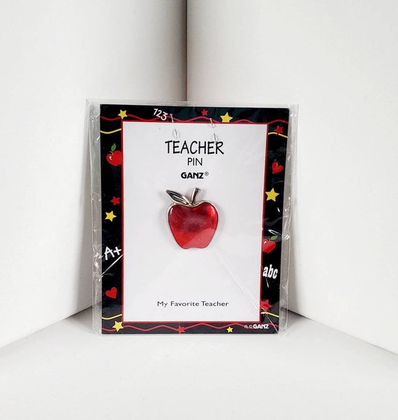 Collectible GANZ My Favorite Teacher Pin - image 2