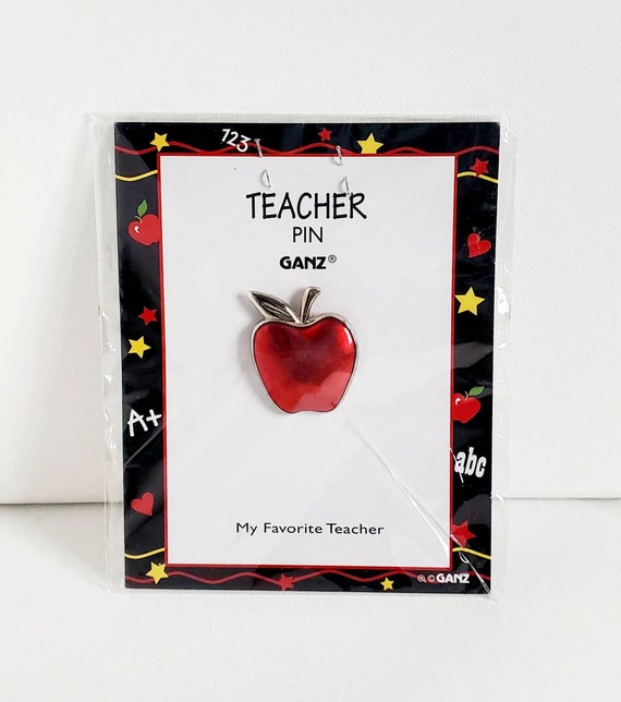 Collectible GANZ My Favorite Teacher Pin - image 4