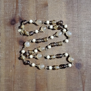 Vintage Signed Worthington Beaded Necklace