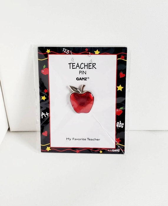 Collectible GANZ My Favorite Teacher Pin - image 5