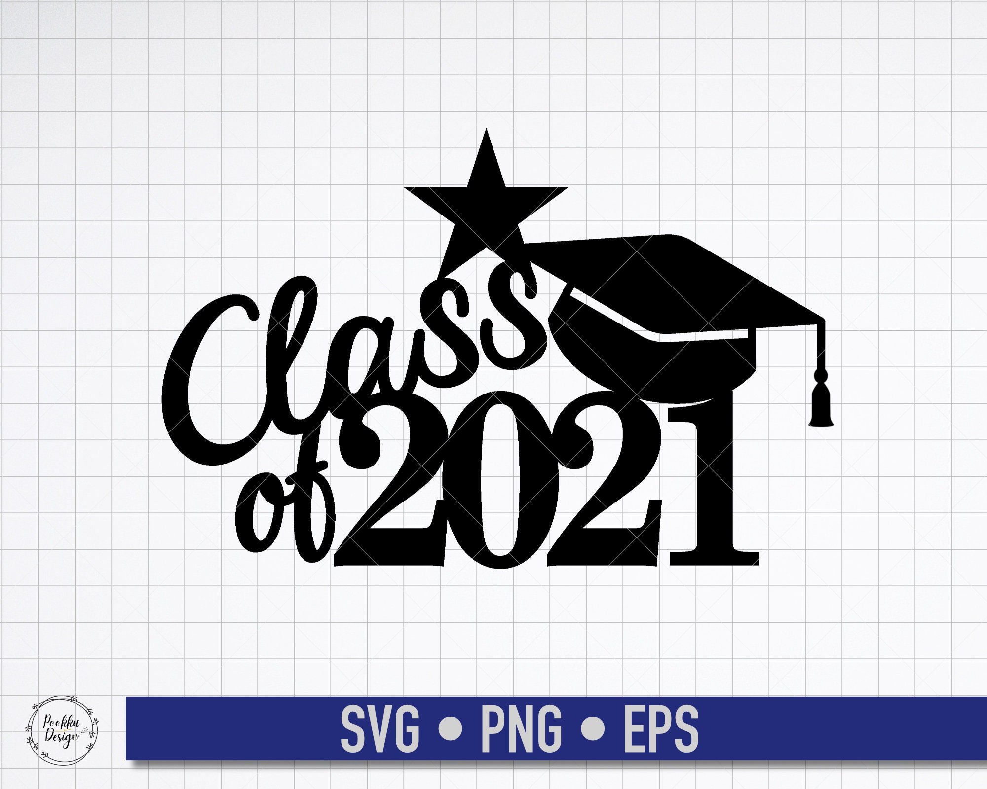 Download Class of 2021 SVG Graduation cake topper Graduation | Etsy
