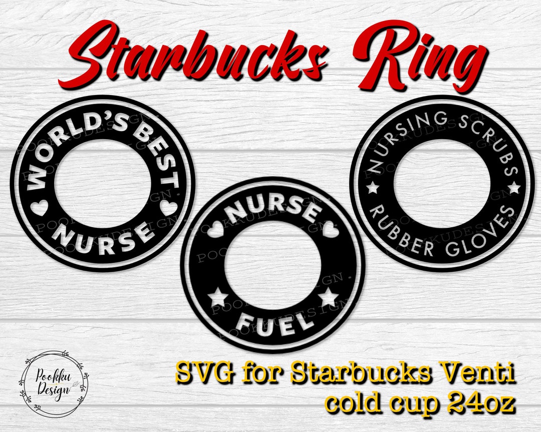 Nurse Starbucks Ring Bundle Starbucks Nursing Bundle Logo Etsy