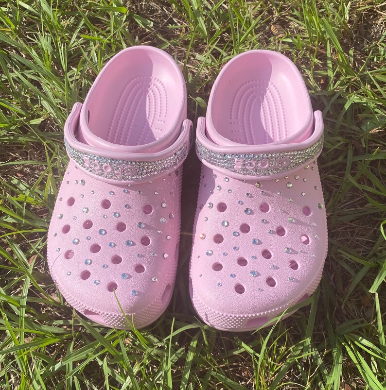  Bedazzled  Croc  Clogs Etsy