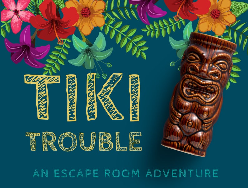 This escape room game is one of the best Hawaiian themed gifts
