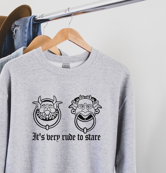 It's Very Rude To Stare Labyrinth Knockers Gift Tshirt It's Very Rude To Stare Labyrinth Knockers Gift Tshirt