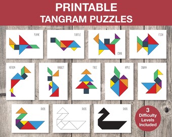 tangram printable etsy