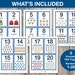 Spanish Printable Number Flashcards, Numbers 1-20, Preschool Activity ...