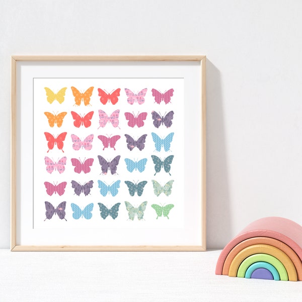 Printable Butterfly - Etsy
