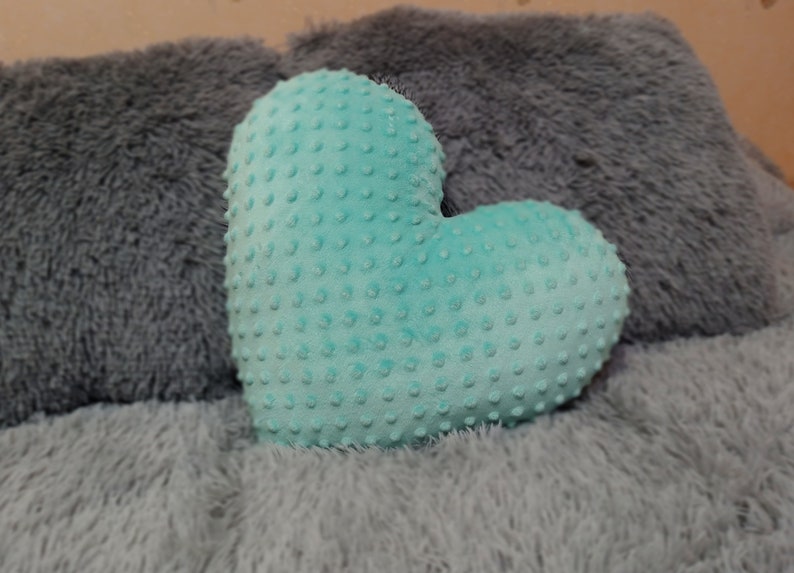 Big Heart Pillow Cute Valentine Gift Romantic Present Etsy