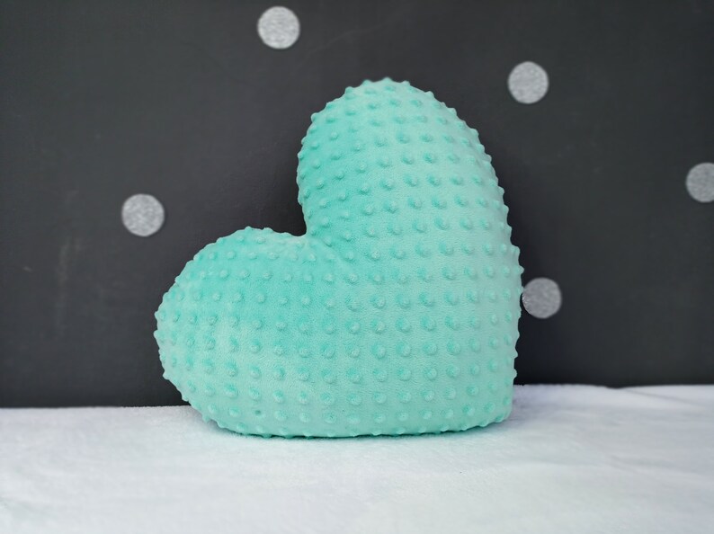 Big Heart Pillow Cute Valentine Gift Romantic Present Etsy