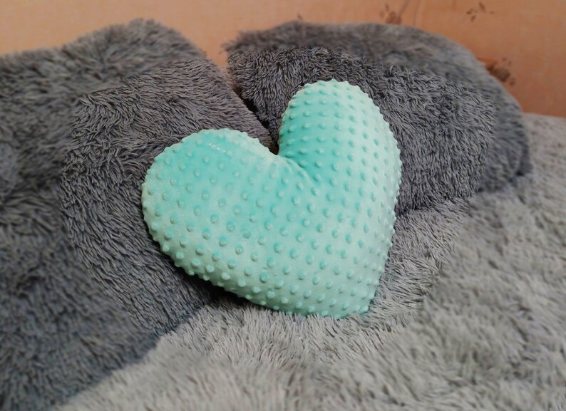 Big Heart Pillow Cute Valentine Gift Romantic Present Etsy