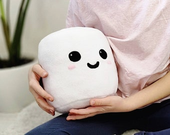 Cute Marshmallow plush pillow, kawaii soft Marshmellow toy