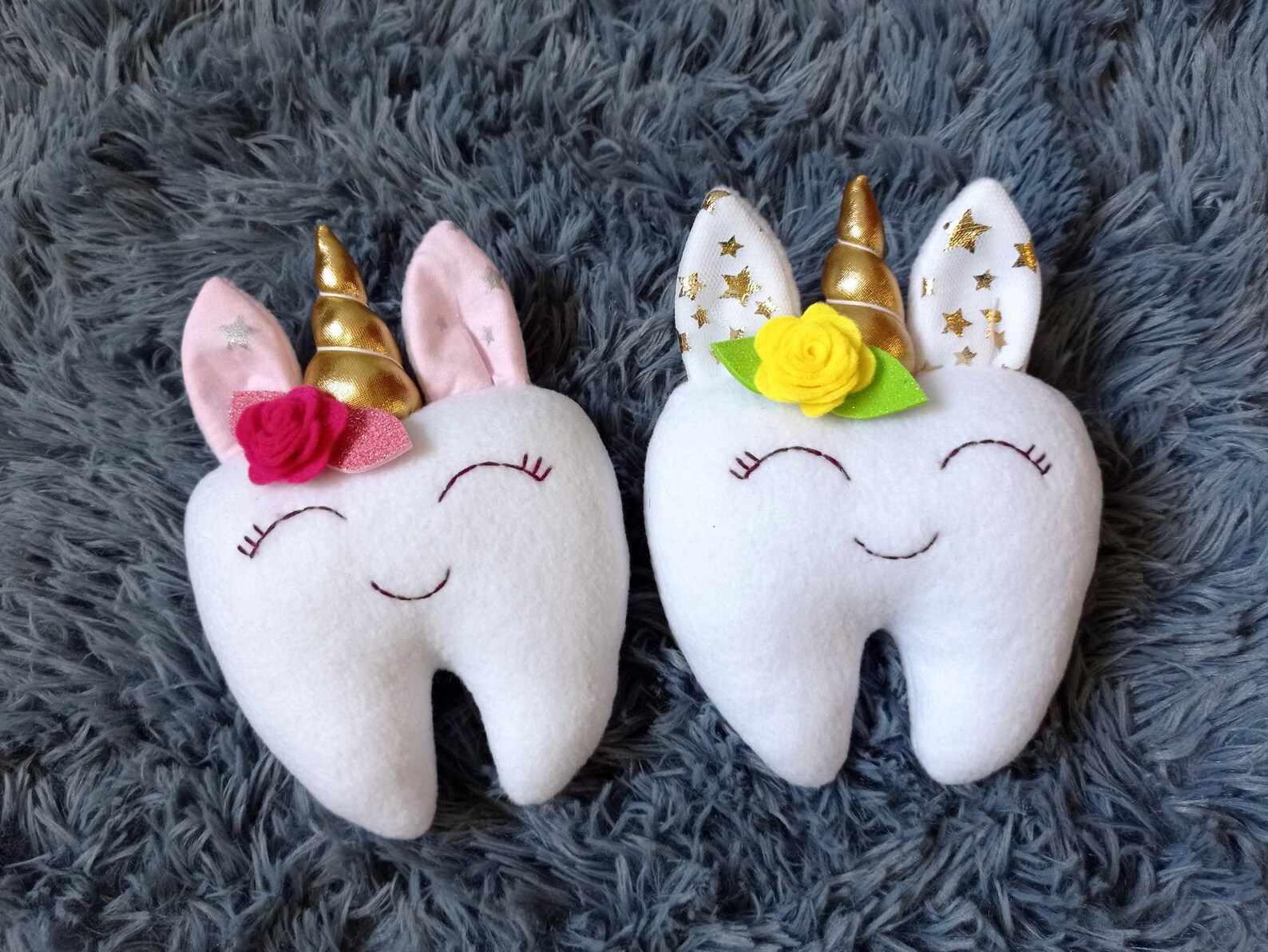 Cute Tooth Fairy Pillow UNICORN Girl Stuffed Tooth Pillow Etsy