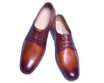 Handmade Leather Shoes for Men | Oxfords Shoes | Dress Shoes man | Brown Shoes | Black Shoes | Custom Shoes | Office shoes