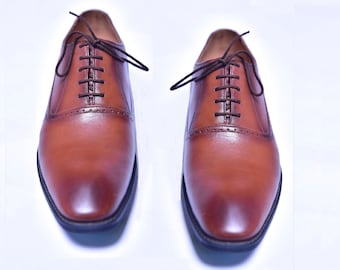 Handmade Leather Shoes for Men | Oxfords Shoes | Dress Shoes man | Brown Shoes | Black Shoes | Custom Shoes | Party shoes