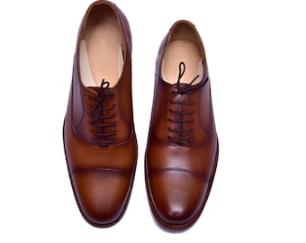 Handmade Leather Shoes for Men | Oxfords Shoes | Dress Shoes man | Brown Shoes | Black Shoes | Custom Shoes | Office shoes