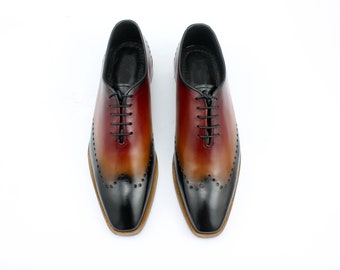 Handmade Leather Shoes for Men | Oxfords Shoes | Dress Shoes man | Brown Shoes | Black Shoes | Custom Shoes | Brogue shoes