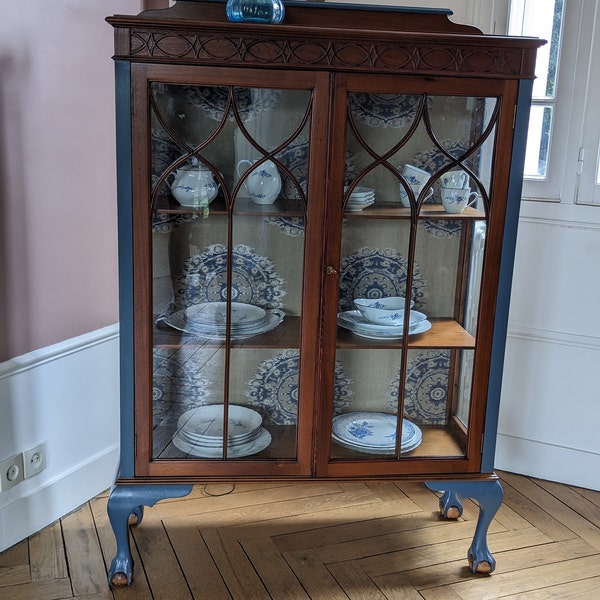 Vitrine anglaise de style Chippendale