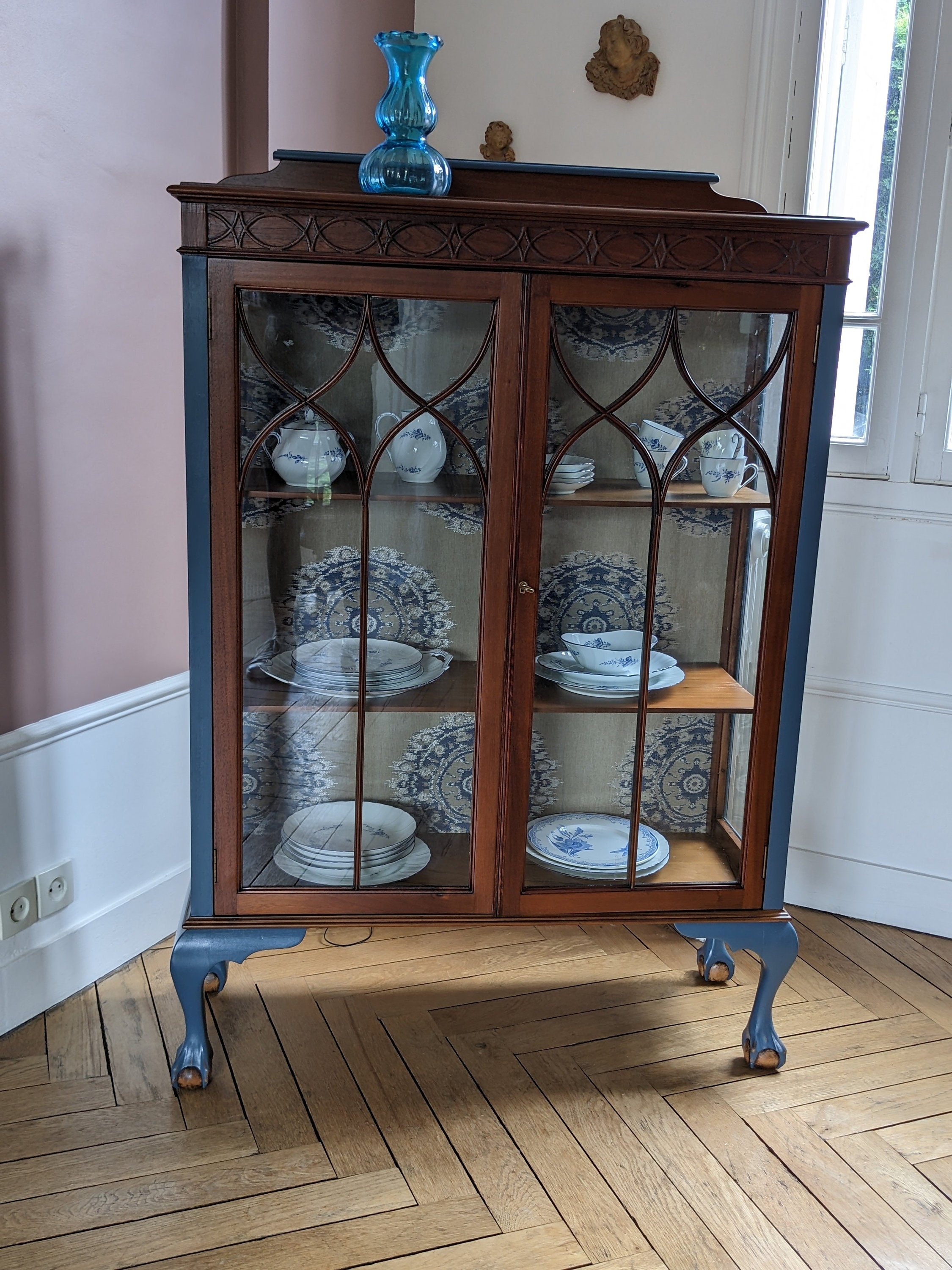 Présentoir Vitrine Display Case avec LED et joints anti-poussière