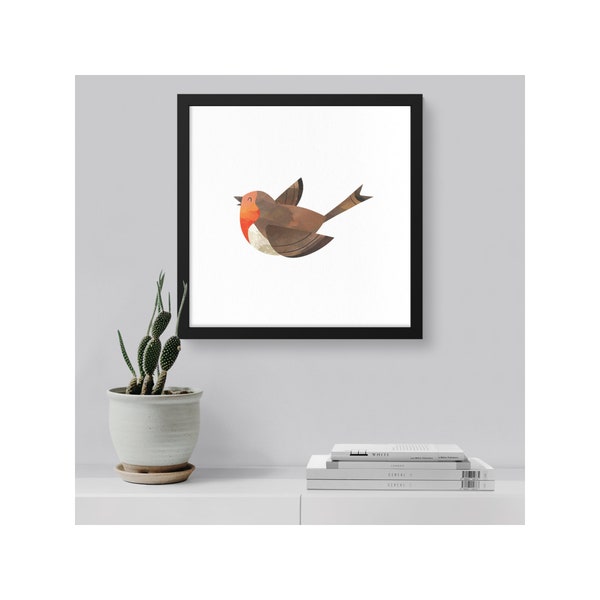 American Robin, Small bird wall art