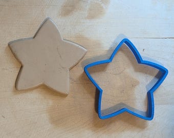 Star Template Cutter for Pottery | Handbuilding with Clay Slabs Tools
