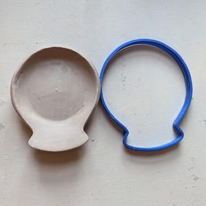 Taglierina per modello di poggia cucchiaio per ceramica