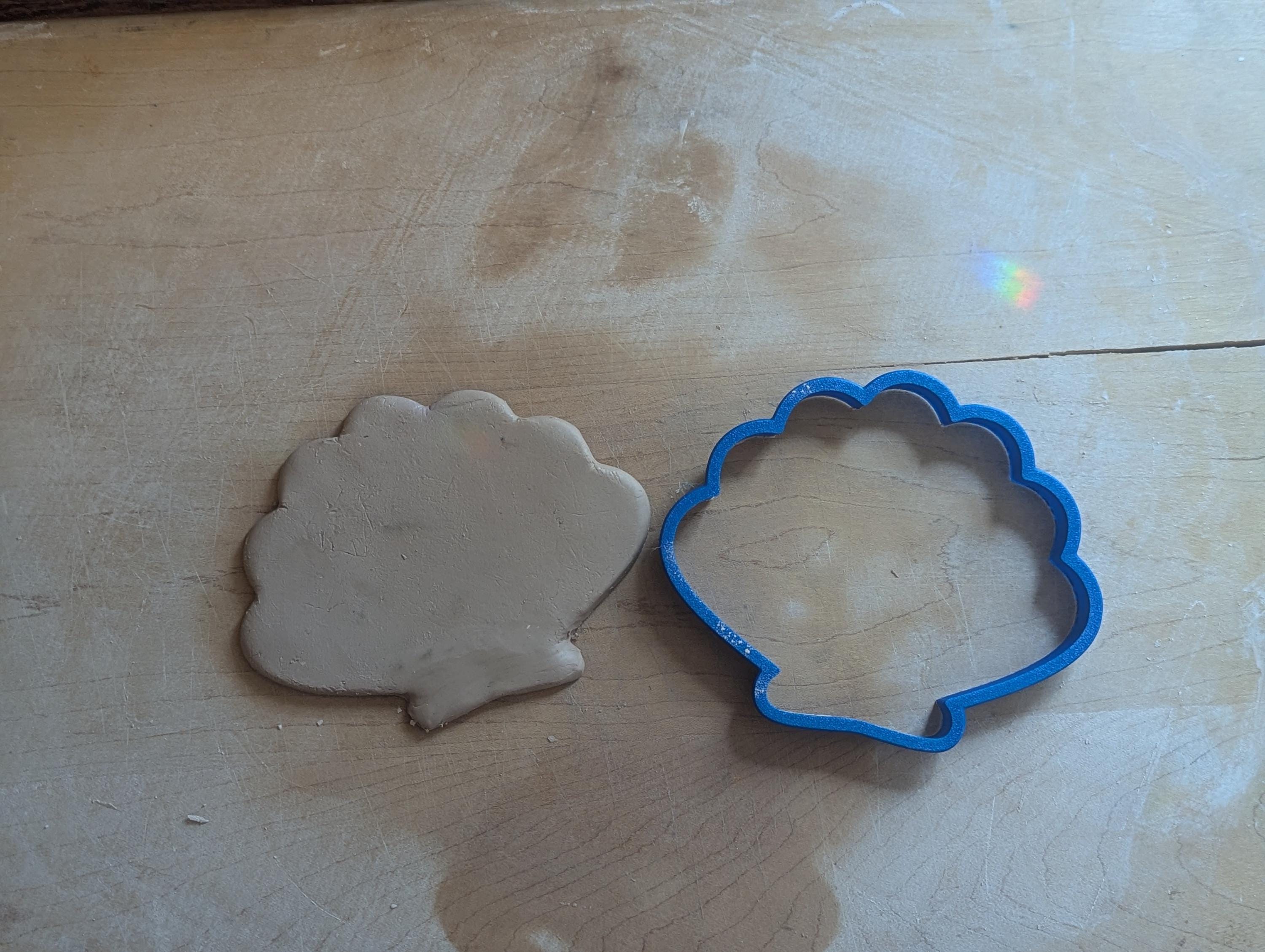 Sea Shell Tools Seashell Template Cutter for Pottery | Coastal Clay Cutter | Ceramic ...