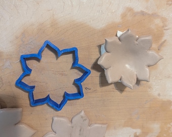 Succulent Leaf Template Cutter for Pottery