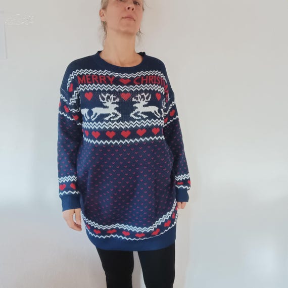 ugly grey dress Retro Christmas Knit Mini - Cozy Vintage Holiday Wear Primavera Couture Short Dress 4228