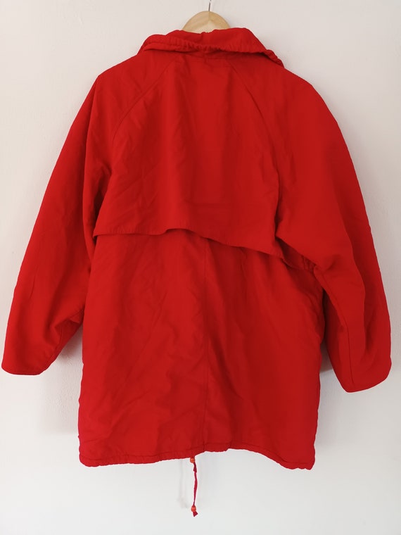 Vintage pennyblack jacket max mara parka red wind… - image 6