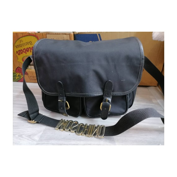 moschino messenger bolsa