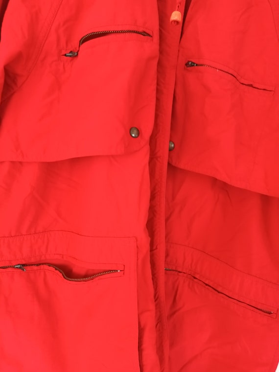Vintage pennyblack jacket max mara parka red wind… - image 2