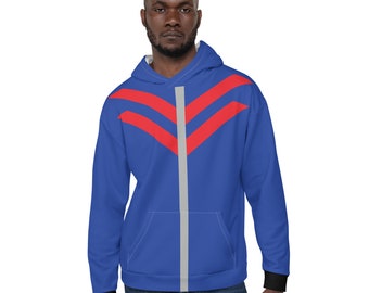 Go Ranger Sentai Ao Ranger Unisex Hoodie