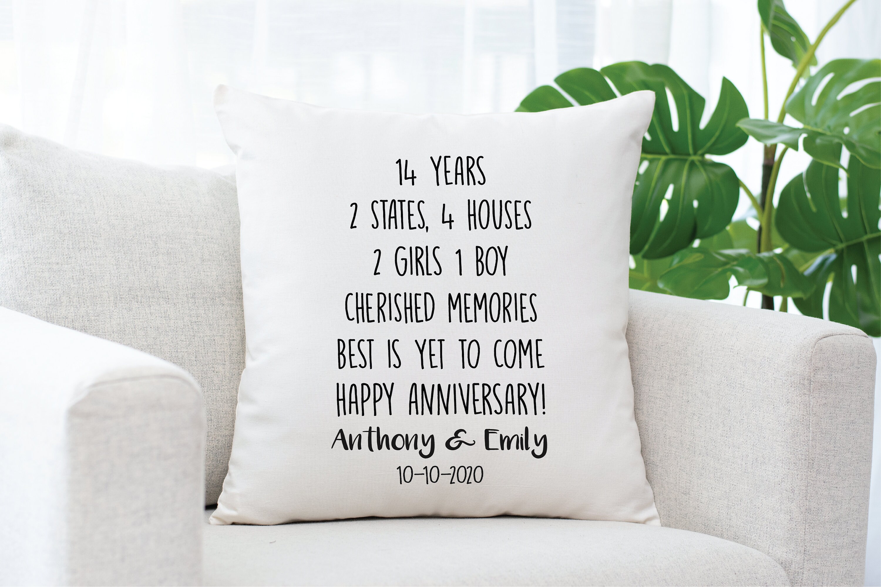 Custom Anniversary Gift 14 year Wedding Anniversary Gift for Etsy