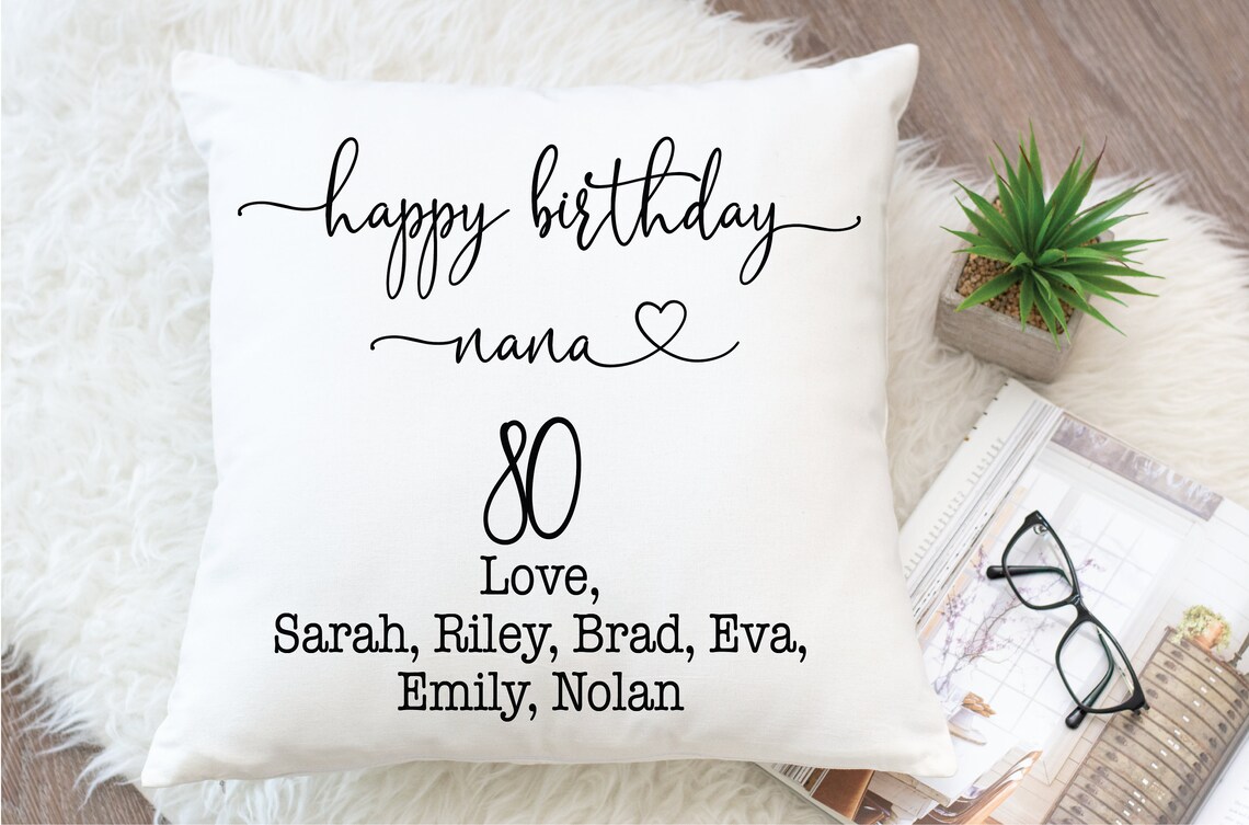 Birthday Gift for Nana Custom Birthday Gift for Nana from Etsy