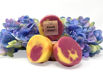 Peach Time!   | Cold Process Artisan Soap | Vegan