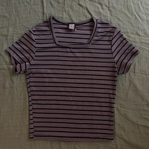 Vintage striped Stretchy Top