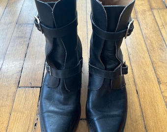 Vintage Harley Davidson Motorcycle Boots