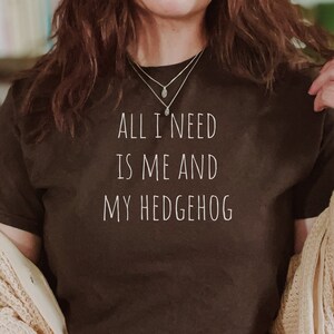 Cute Hedgehog Shirt, Hedgehog Lover T-shirt, Hedgehog Mom Tee, Hedgehog Gift