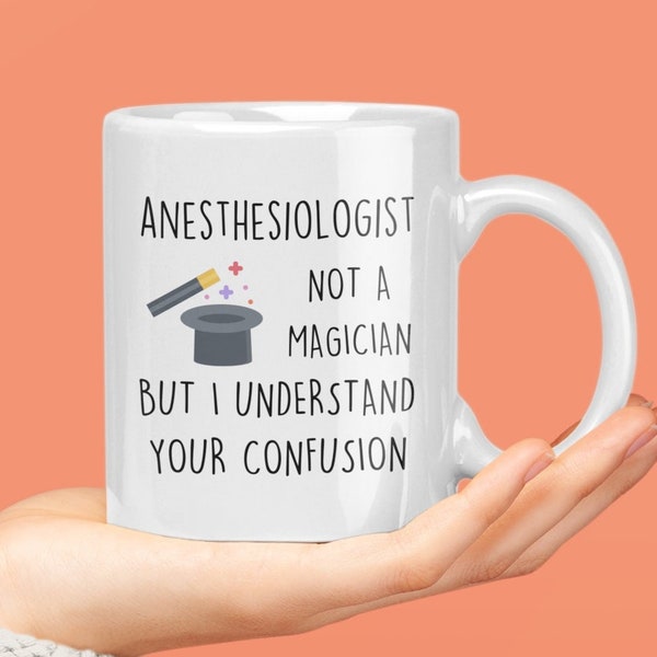 Funny Anesthesiologist Mug Coffee Cup Gift Idea For anesthesiology